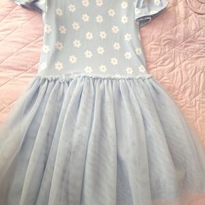 Epic Threads-5T-  Light Blue Floral Dress